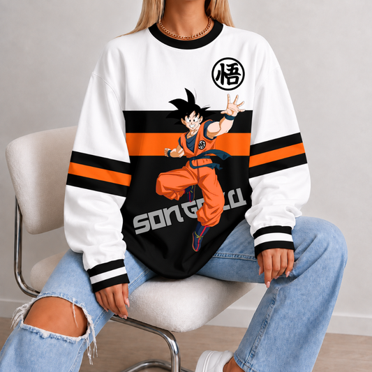 LIMITED EDITION - NEW CUSTOMIZED GOKU CLASSIC HERO UNISEX SWEATSHIRT 10