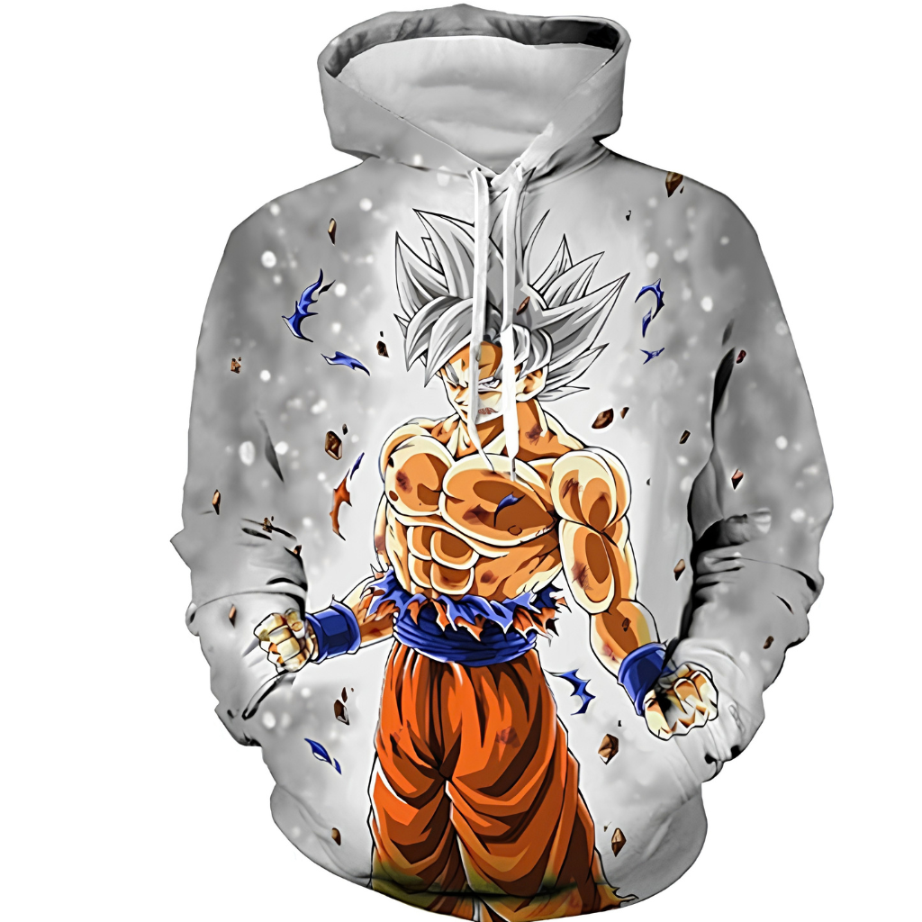 LIMITED EDITION - NEW CUSTOMIZED GOKU CLASSIC HERO T-SHIRT, SWEATSHIRT, HOODIE & ZIP HOODIE 01