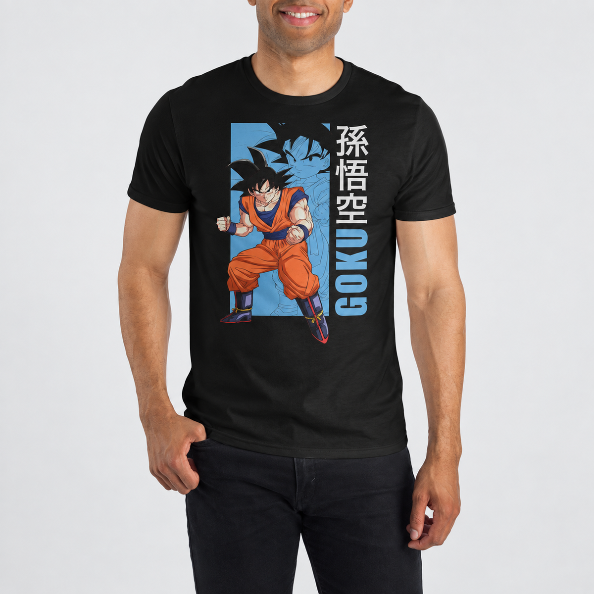 LIMITED EDITION - NEW CUSTOMIZED GOKU CLASSIC HERO T-SHIRT, SWEATSHIRT, HOODIE & ZIP HOODIE 01