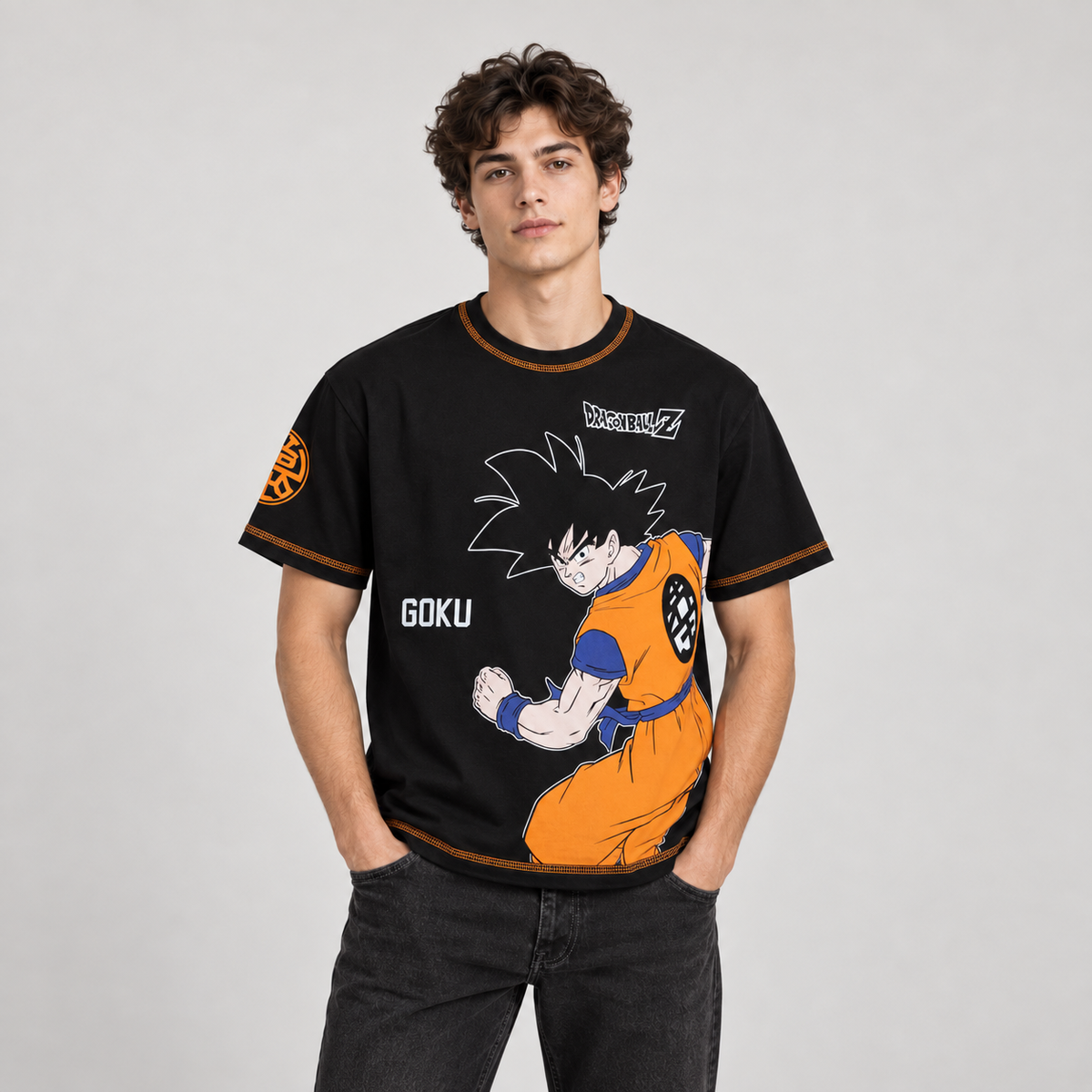 LIMITED EDITION - NEW CUSTOMIZED GOKU CLASSIC HERO T-SHIRT, SWEATSHIRT, HOODIE & ZIP HOODIE 03