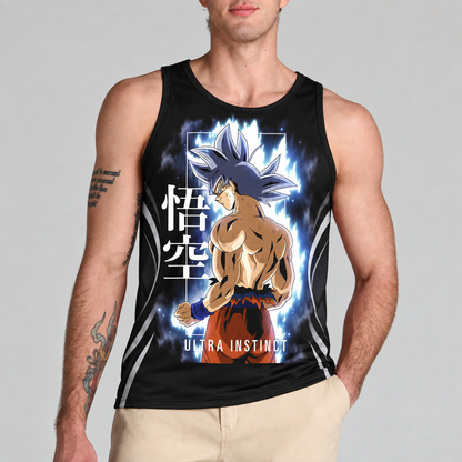 LIMITED EDITION - NEW CUSTOMIZED GOKU CLASSIC HERO UNISEX TANK TOP 04