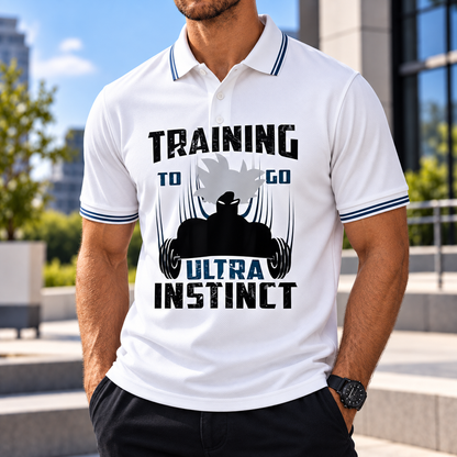 LIMITED EDITION - NEW CUSTOMIZED GOKU CLASSIC HERO POLO SHIRT 07