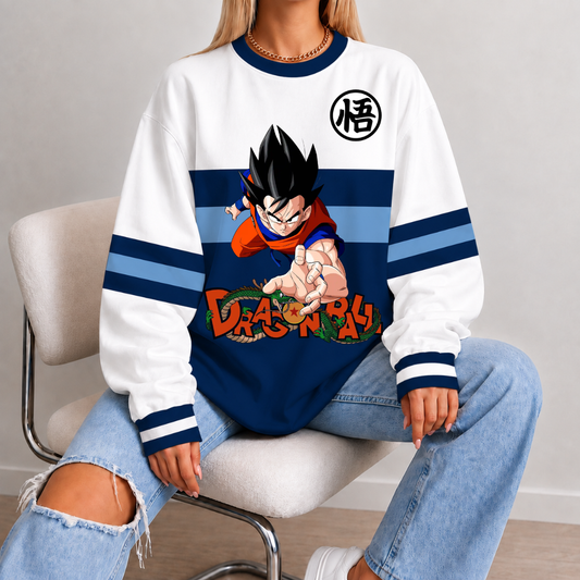 LIMITED EDITION - NEW CUSTOMIZED GOKU CLASSIC HERO UNISEX SWEATSHIRT 07