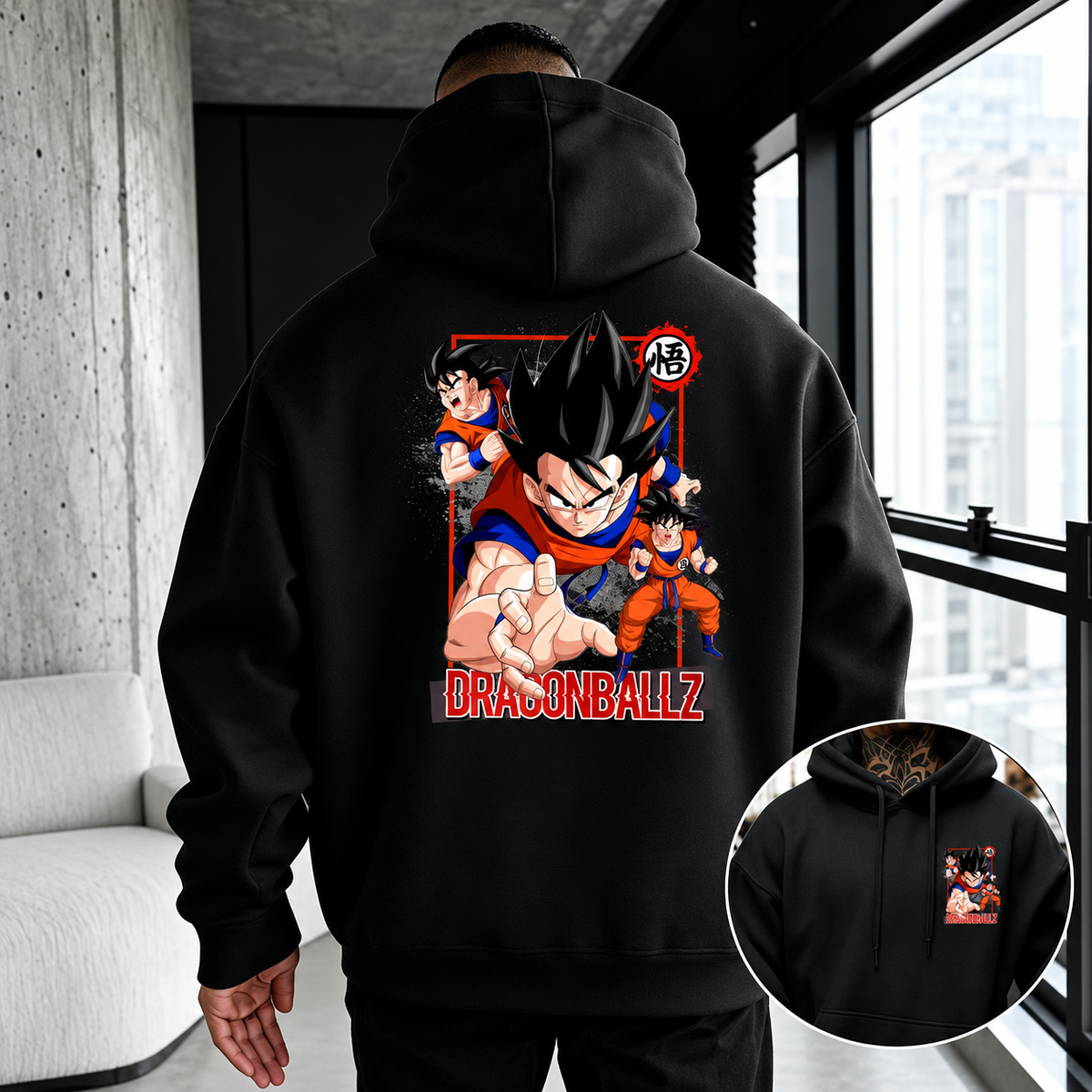 LIMITED EDITION - NEW CUSTOMIZED GOKU CLASSIC HERO T-SHIRT, SWEATSHIRT, HOODIE & ZIP HOODIE 08