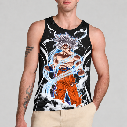 LIMITED EDITION - NEW CUSTOMIZED GOKU CLASSIC HERO UNISEX TANK TOP 08