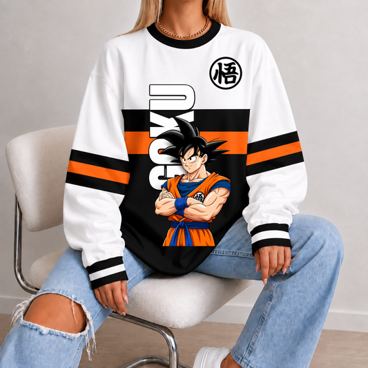 LIMITED EDITION - NEW CUSTOMIZED GOKU CLASSIC HERO UNISEX SWEATSHIRT 08