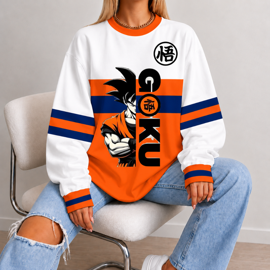 LIMITED EDITION - NEW CUSTOMIZED GOKU CLASSIC HERO UNISEX SWEATSHIRT 09